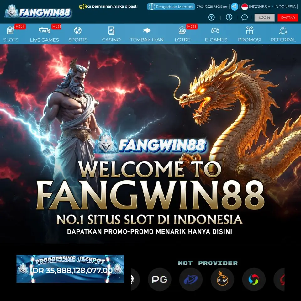 FANGWIN88 Daftar Akun Resmi Indonesia